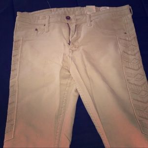 TAN SZ 6 H&M JEANS.
